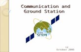 Communication and Ground Station 12 October 2008.