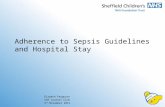 Adherence to Sepsis Guidelines and Hospital Stay Elspeth Ferguson SCH Journal Club 6 th November 2012.