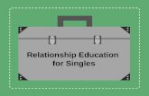 Relationship Education for Singles. Jennifer L. Baker, Psy.D. Anne B. Summers, Ph.D. Debbi Steinmann, M.A. Training Instructor / Mentors Melissa A. Gibson,