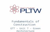 Fundamentals of Construction GTT – Unit 7 – Green Architecture.