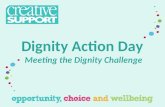 Dignity Action Day Meeting the Dignity Challenge.