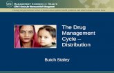 The Drug Management Cycle – Distribution Butch Staley.