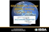 ISSA Baltimore Chapter Monthly Meeting July 22, 2015 ISSA-Baltimore Sponsors: Interset!, CyberCore Technologies, Phoenix TS, Parsons, Tenable Network Security,