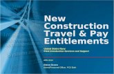 1 New Construction Travel & Pay Entitlements United States Navy Fleet Introduction Services and Support APR 2010 Glenn Green Admin/Personnel Officer, PCU.