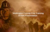 Wellington County Fire Training SCBA Presentation.