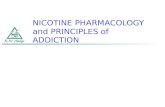 NICOTINE PHARMACOLOGY and PRINCIPLES of ADDICTION.