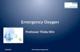 Emergency Oxygen Professor Thida Win 10/03/2015SCN Emergency Oxygen Event.