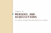 MERGERS AND ACQUISITIONS HTTP:// Chapter 23.
