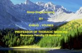 Sleep-Stage Scoring BY AHMAD YOUNES PROFESSOR OF THORACIC MEDICINE Mansoura Faculty Of Medicine.