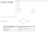 Entry Task. Warm Up Find the perimeter and area of each polygon. 1.a rectangle with base 14 cm and height 9 cm 2. a right triangle with 9 cm and 12 cm.