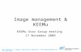 Basil Dewhurst, a/- Manager, Image Services Department | basil.dewhurst@phm.gov.au | +61 2 9217 0538 Image management & KEEMu KEEMu User Group meeting.