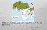 History Alive Chapter 14.  639 C.E. - 708 C.E. Arab Muslims conquered North Africa.  Conquering West African kingdoms was not practical.  What geographic.