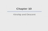 Chapter 10 Kinship and Descent. What We Will Learn Why have cultural anthropologists spent so much time studying kinship? What are the various functions.