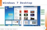 XP Windows 7 Desktop Windows 7 for Power Users Tutorial 11.