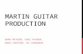 MARTIN GUITAR PRODUCTION BANG MIYEON, CHOI HYUNUK, KWAG SOOYEON, KU CHANGWON.