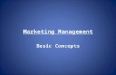 Marketing Management Basic Concepts. What is Marketing? Marketing is a social & managerial process by which individuals & groups obtain what they need.