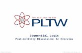 Sequential Logic Post-Activity Discussion: An Overview © 2014 Project Lead The Way, Inc.Digital Electronics.