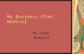 My Business Plan: medical My name: Mawardi. Type of business I want make a nursing clinics.