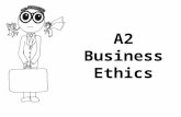 A2 Business Ethics. Ethicists do not always agree about the purpose of business in society – some see the main purpose of business is to maximise profits.