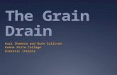 The Grain Drain Kari Ikemoto and Ruth Sullivan Keene State College Dietetic Interns.