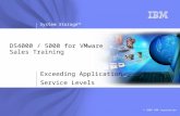 System Storage TM © 2008 IBM Corporation DS4000 / 5000 for VMware Sales Training Exceeding Application Service Levels.