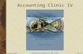 McGraw-Hill/Irwin © The McGraw-Hill Companies, Inc., 2007 All rights reserved. Clinic 4-1 Accounting Clinic IV.