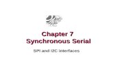 Chapter 7 Synchronous Serial SPI and I2C interfaces.