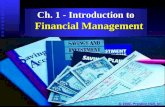 Ch. 1 - Introduction to Financial Management  2000, Prentice Hall, Inc.