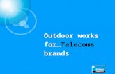Outdoor works for…Telecoms brands. Source: TGI 2013/CBS Top Indexing Lifestyle statements (DA/TA) Heavy OOH Definitely / Tend to agree with…. “ I couldn’t.