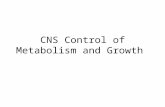 CNS Control of Metabolism and Growth. Hypothalamic-Anterior Pituitary Axis Hypothalamic neurons secrete releasing factor or release-inhibiting factor.
