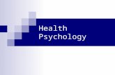 Health Psychology Mind-Body Relationship From earliest times – mind and body generally thought of as one unit Disease understood as resulting from some.