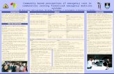 INTRODUCTION Community based perceptions of emergency care in communities lacking formalized emergency medicine systems MC Broccoli, EJB Calvello, AP Skog,