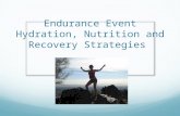 Endurance Event Hydration, Nutrition and Recovery Strategies.