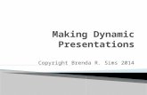 Copyright Brenda R. Sims 2014.  Plan an effective presentation  Prepare the content  Create visual aids  Rehearse  Prepare for emergencies
