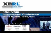 XBRL regulatory reporting to the Securities Commission of Spain José M. Alonso Comisión Nacional del Mercado de Valores (CNMV)