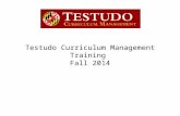 Testudo Curriculum Management Training Fall 2014.