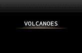 VOLCANOES. VOCABULARY Minerals – An inorganic solid with a specific chemical composition Magma – Liquid or molten rock under ground Lava – Magma that.