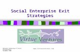 National Gathering of Social Entrepreneurs December 2002  Social Enterprise Exit Strategies.