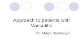 Approach to patients with Vasculitis Dr. Müge Bıçakçıgil.