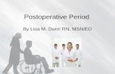 Postoperative Period By Lisa M. Dunn RN, MSN/ED. PACU/ RECOVERY ROOM Purpose Location The PACU nurse.