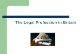 The Legal Profession in Britain. Branches The legal profession in England and Wales is divided into two branches: solicitors and barristers Each is governed.