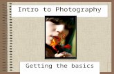 Intro to Photography Getting the basics. The meaning of the word “Photography” Originates from two Greek words -Photo>meaning light -Graphy>meaning draw.