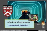 Markov Processes ManualComputer-Based Homework Solution MGMT E-5070.