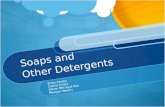Soaps and Other Detergents Brian Amato Daniel Froats Eileen Min Byul Kim Maegan Nevins.