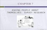 ASKING PEOPLE ABOUT THEMSELVES: SURVEY RESEARCH © 2012 The McGraw-Hill Companies, Inc.