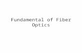 Fundamental of Fiber Optics. Optical Fiber Total Internal Reflection.