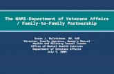 The NAMI-Department of Veterans Affairs / Family-to-Family Partnership Susan J. McCutcheon, RN, EdD Director, Family Services, Women’s Mental Health and.