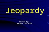 Jeopardy Hosted By: Señora Costello Jeopardy Vocabulario ER VerbsIR Verbs Gusta/ Encanta Pot Luck Q $100 Q $200 Q $300 Q $400 Q $500 Q $100 Q $200 Q.
