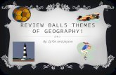 REVIEW BALL5 THEMES OF GEOGRAPHY! By: Zy’On and Jayson.