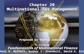 Copyright © 2003 Pearson Education, Inc.Slide 20-1 Prepared by Shafiq Jadallah To Accompany Fundamentals of Multinational Finance Michael H. Moffett, Arthur.